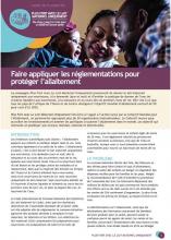 Faire appliquer les réglementations pour protéger l’allaitement